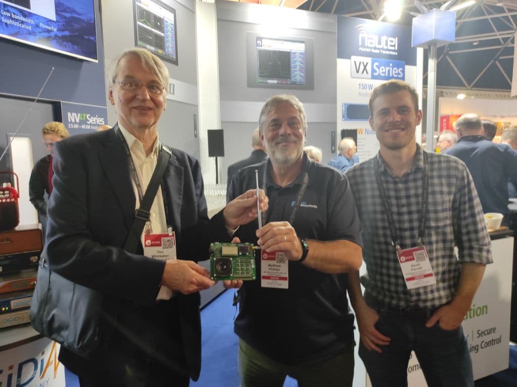 DRM stand at the IBC broadcast exhibition